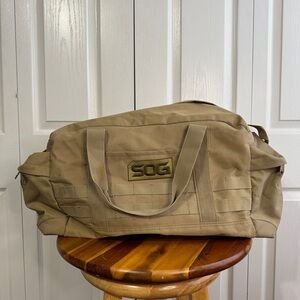 SOG siege canvas desert clay duffel bag